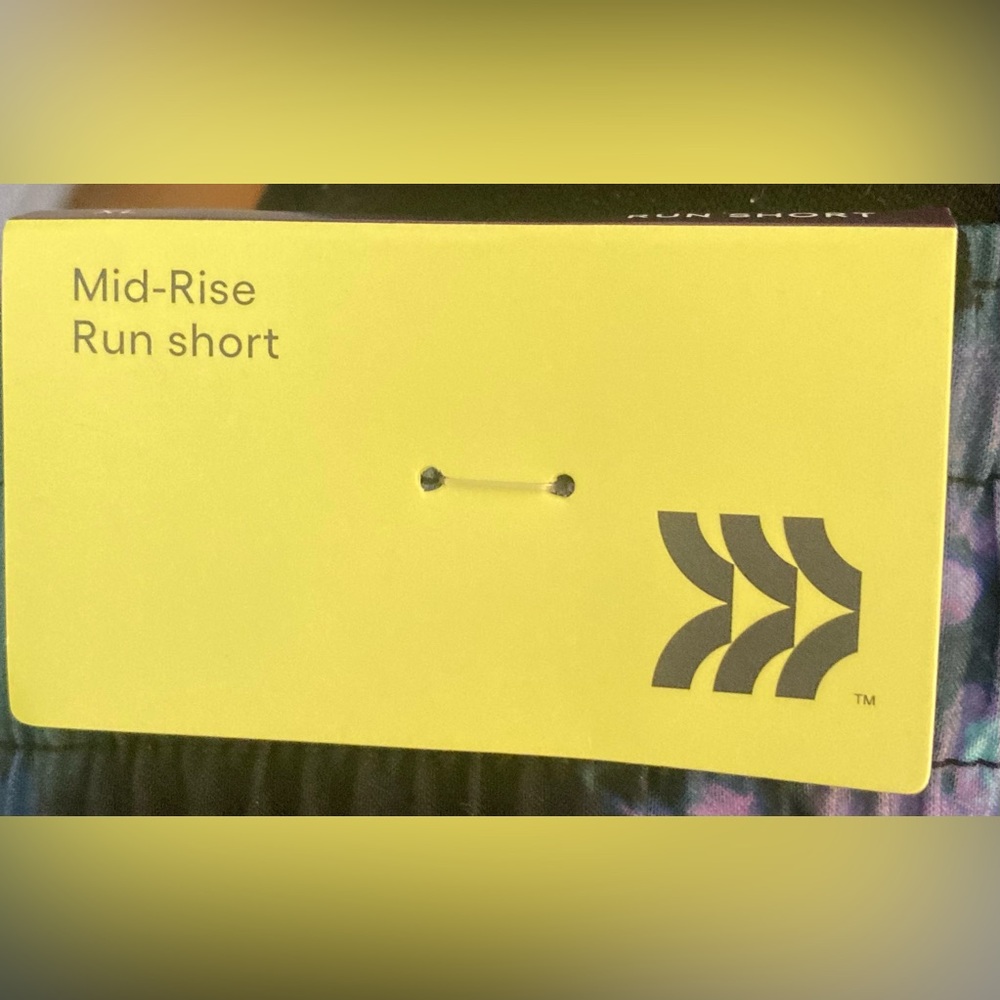NWT all in motion Floral Athletic Shorts in Teal & Blue Size XL - Picture 6 of 8